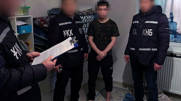 Задержание подозреваемого в экстремизме - Sputnik Казахстан