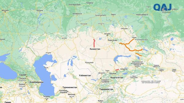Ограничение движения 20 февраля карта - Sputnik Казахстан