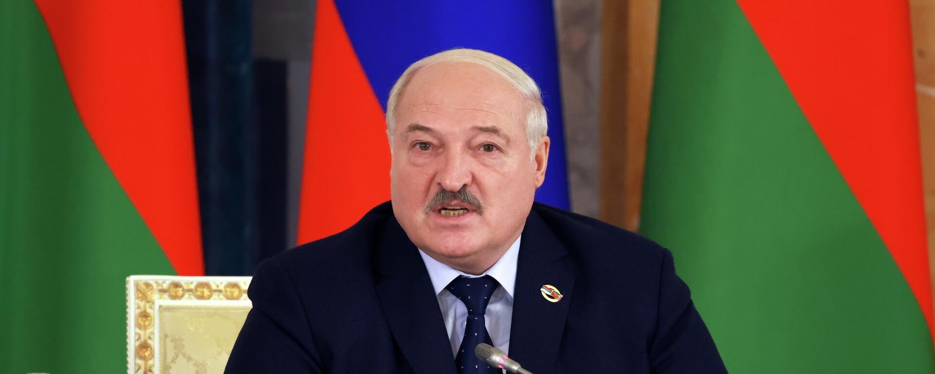 Александр Лукашенко на заседании Высшего государственного совета Союзного государства - Sputnik Казахстан, 1920, 25.02.2024
