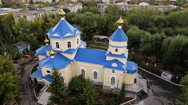 Константино-Еленинский храм - Sputnik Казахстан