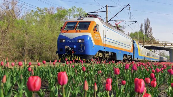 Поезда в Казахстане  - Sputnik Казахстан