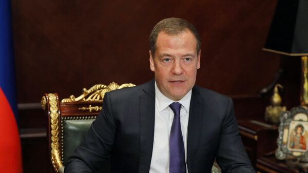 Председатель Единой России, заместитель председателя Совета безопасности РФ Дмитрий Медведев - Sputnik Қазақстан