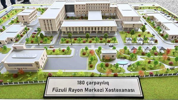 Проект центральной городской больницы в Физули - Sputnik Казахстан