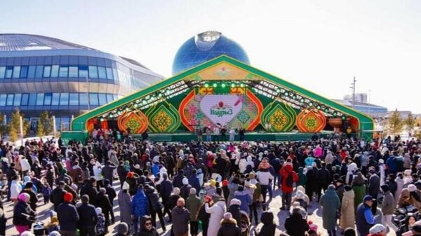 Праздничная ярмарка на Наурыз в Астане - Sputnik Казахстан