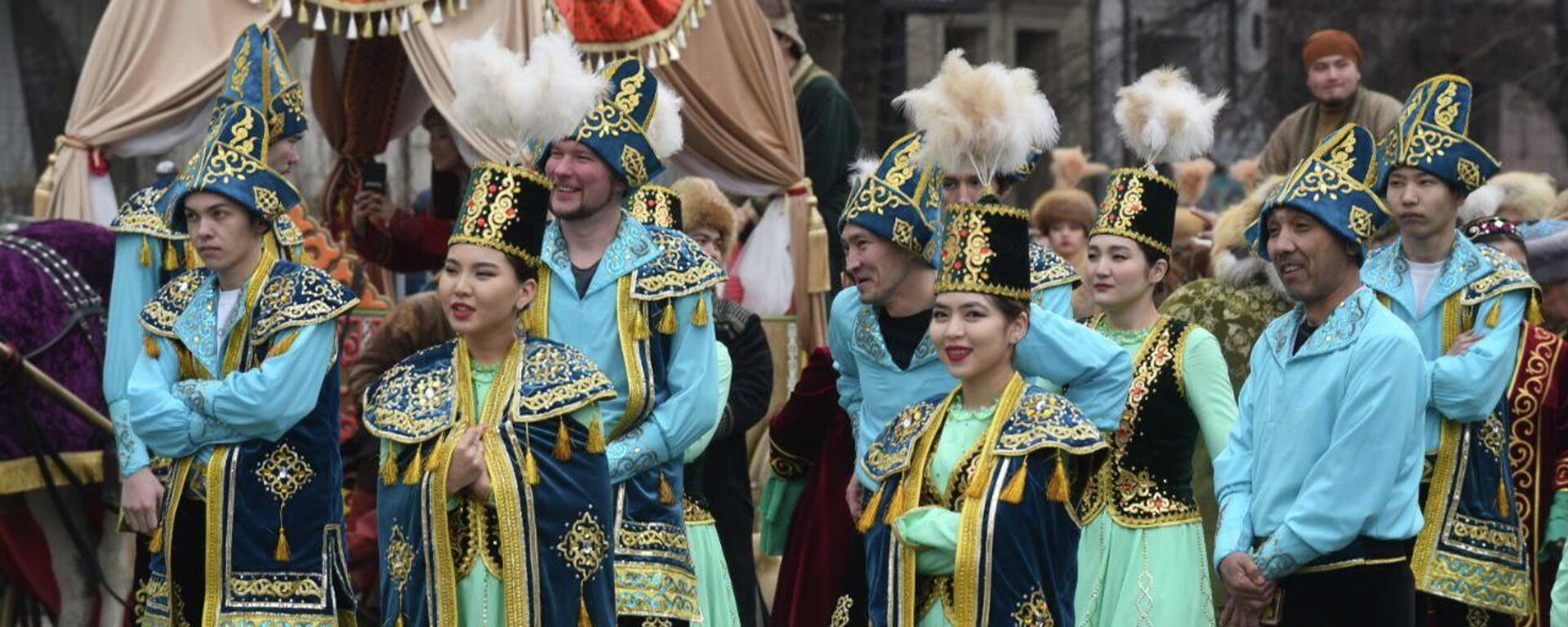 Праздничный караван Көш. Наурыз – думан в Алматы  - Sputnik Казахстан, 1920, 21.03.2026