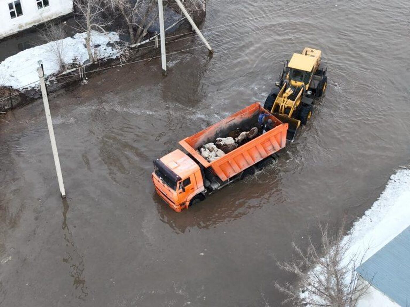 До прихода большой воды в Петропавловск неделя – вице-премьер - 07.04.2024,  Sputnik Казахстан