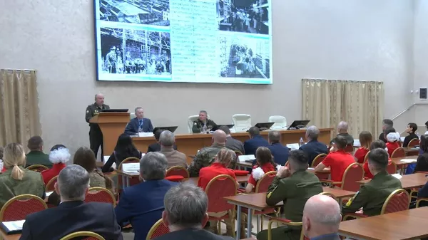 Конференция, посвященная геноциду советского народа в годы Великой Отечественной войны, прошла в Военном университете Минобороны России - Sputnik Казахстан
