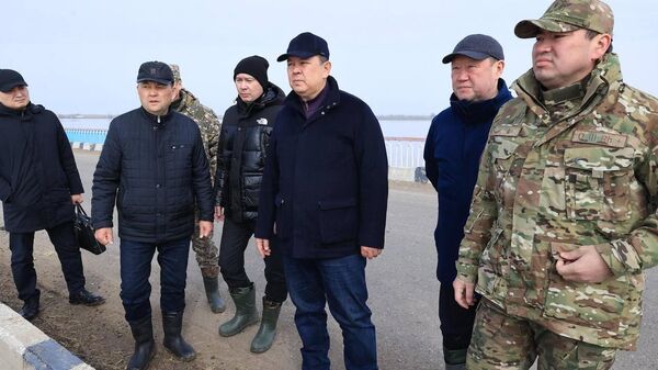 Канат Бозумбаев побывал в затопленных районах Костанайской области  - Sputnik Казахстан