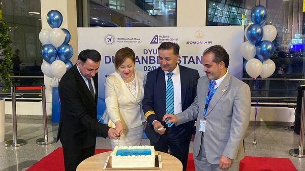 Состоялся первый рейс по маршруту Душанбе - Астана - Душанбе авиакомпании Somon Air - Sputnik Казахстан