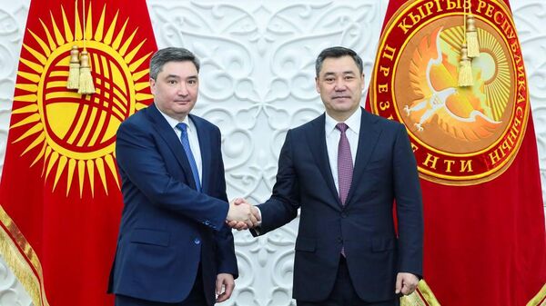 Олжас Бектенов с рабочим визитом посетил Бишкек - Sputnik Казахстан
