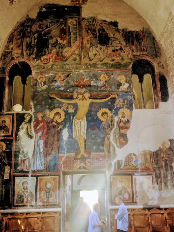 Сербиядағы ерлерге арналған Студеница монастырь. - Sputnik Қазақстан