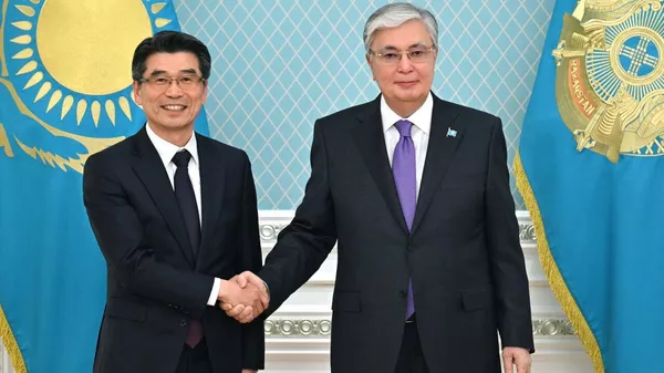 Глава государства принял президента KIA Corporation Хо-сунг Сонга - Sputnik Казахстан