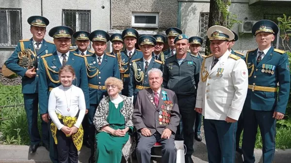 Алматинские ветераны ВОВ - Sputnik Казахстан