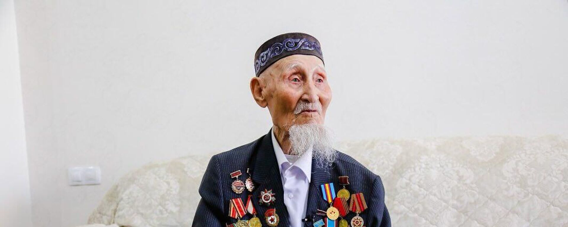 Ветеран Великой Отечественной войны Жакан Сейсебаев - Sputnik Казахстан, 1920, 08.05.2024