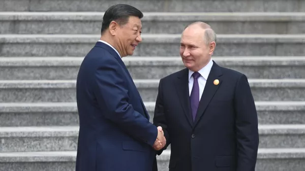 Президент РФ Владимир Путин прибыл в Китай с официальным визитом  - Sputnik Казахстан