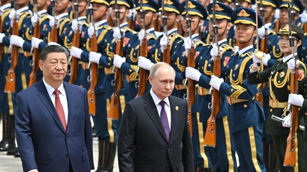 Президент РФ Владимир Путин прибыл в Китай с официальным визитом  - Sputnik Казахстан