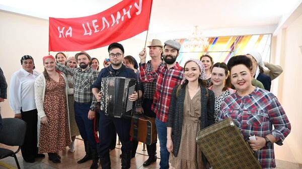 Торжественное мероприятие к 70-летию целины прошло в Астане - Sputnik Казахстан