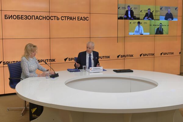 Видеомост &quot;Биобезопасность стран ЕАЭС&quot; - Sputnik Казахстан