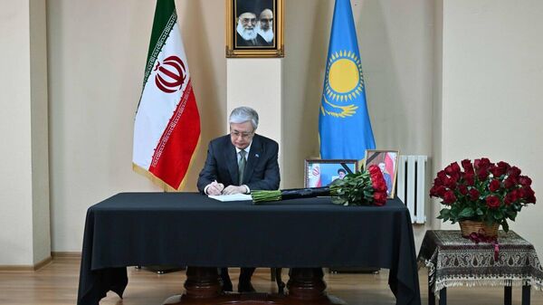Касым-Жомарт Токаев в посольстве Ирана в Казахстане - Sputnik Казахстан