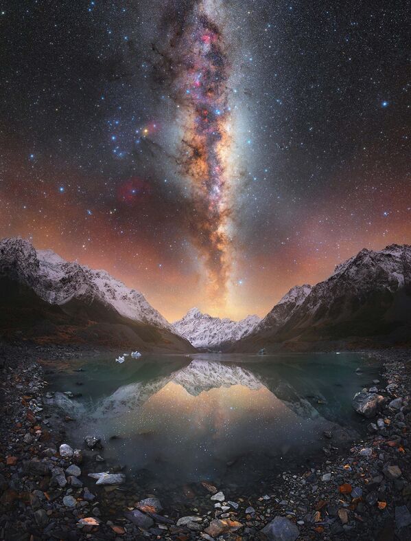 &quot;Озеро молний&quot;, Том Рэй (Аораки, Национальный парк Маунт-Кук, Новая Зеландия). - Sputnik Казахстан