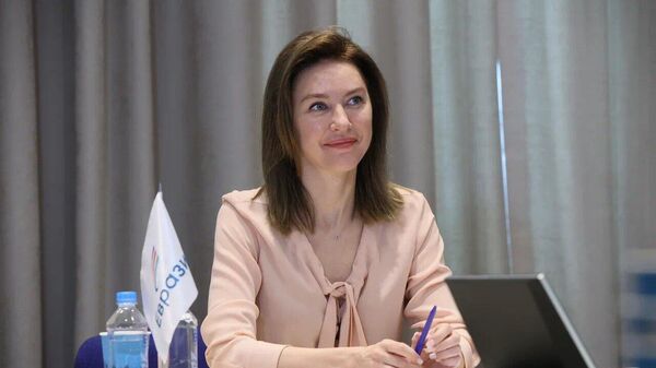 Алена Аршинова на заседании Совета НКО - Sputnik Казахстан
