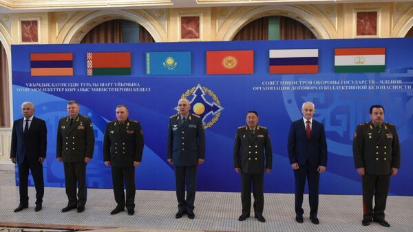 Заседание Совета министров обороны ОДКБ в Алматы  - Sputnik Казахстан