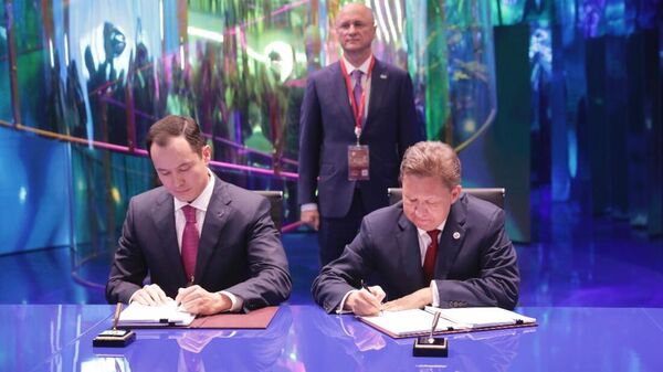 Подписаны договоры по транспортировке российского газа через территорию Казахстана - Sputnik Қазақстан