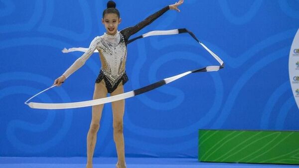 Астаналық жас гимнастшы VIII Азия балалары ойындарының үш дүркін жеңімпазы атанды - Sputnik Қазақстан