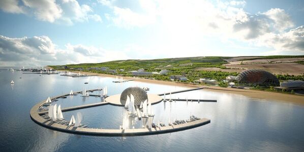 Курорт "Каспийский прибрежный кластер" в Дагестане. - Sputnik Казахстан