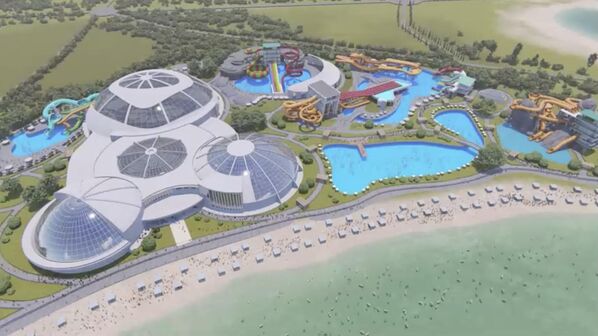 Семейный центр спортивных и водных развлечений курорта "Приморск" в Запорожской области. - Sputnik Казахстан