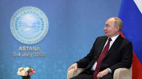 Визит президента Владимира Путина в Казахстан для участия в саммите ШОС - Sputnik Қазақстан