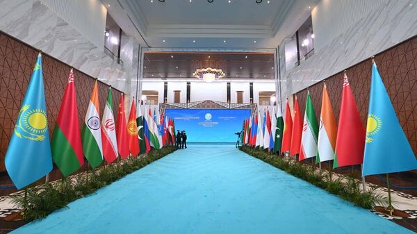 Саммит ШОС в Астане  - Sputnik Казахстан