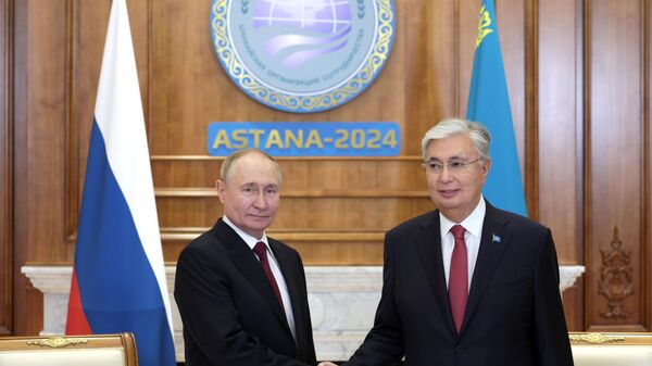 Визит президента Владимира Путина в Казахстан для участия в саммите ШОС - Sputnik Казахстан