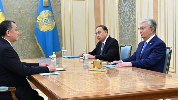 Президент Казахстана принял вновь назначенного посла Туркменистана  - Sputnik Казахстан