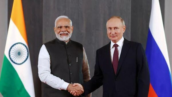 Официальный визит премьер-министра Индии Нарендры Моди в Москву  - Sputnik Казахстан