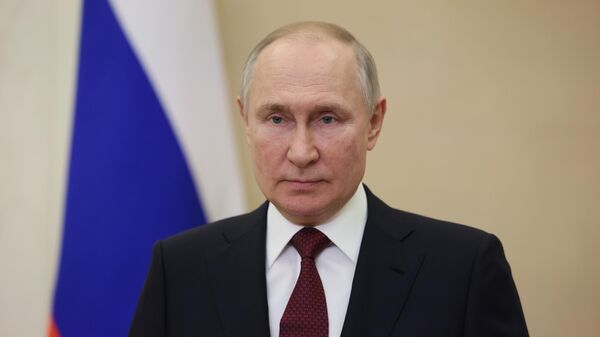 Путин выступает на Парламентском форуме БРИКС - прямой эфир - Sputnik Казахстан