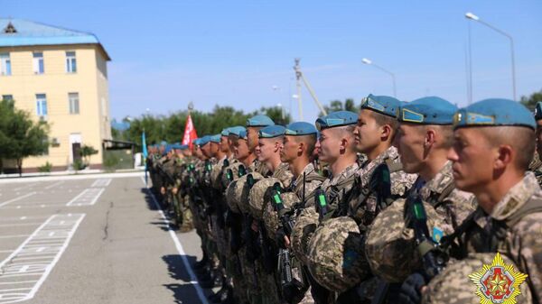 В Казахстане сегодня стартовали казахстанско-белорусские военные учения Вершина братства – 2024 - Sputnik Казахстан