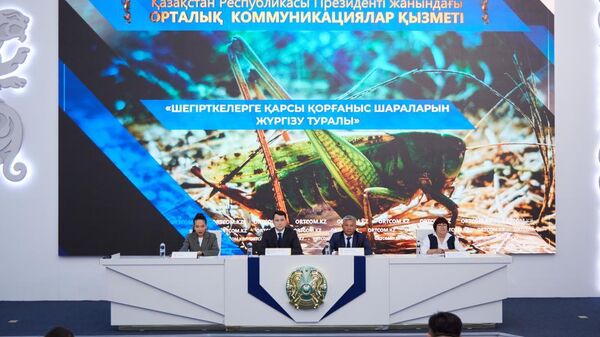 Ситуация с саранчовыми на постоянном контроле - Sputnik Казахстан
