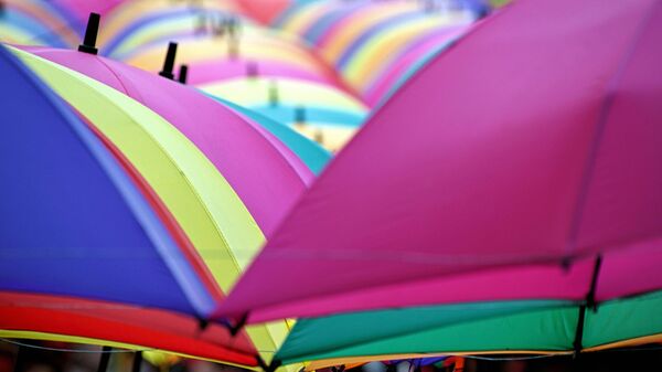 Зонтики, иллюстративное фото  - Sputnik Казахстан