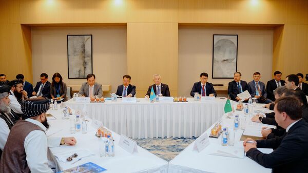 Казахстан, Туркменистан и Афганистан обсудили строительство новой ж/д магистрали - Sputnik Казахстан