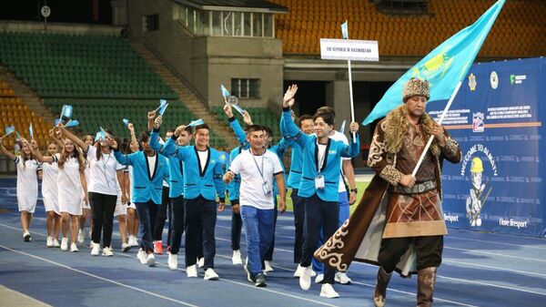 Алматыда өрт сөндіру-құтқару спорты бойынша Әлем чемпионаты басталды - Sputnik Қазақстан