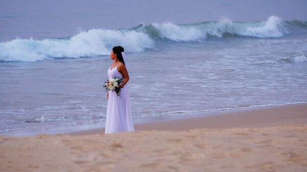Невеста на берегу Андаманского моря, Таиланд  - Sputnik Казахстан