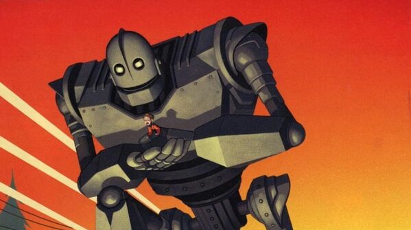 "Стальной гигант"(англ. The Iron Giant) —американский научно-фантастический анимационный фильм 1999 года. Поставлен режиссёром Брэдом Бёрдом на студии Warner Bros. Animation по мотивам книги Теда Хьюза "Железный человек" (1968 г.).Действие мультфильма происходит в 1957 году, сюжет поднимает тему военной паранойи вообще и во время Холодной войны в частности.Премьера в США состоялась 31 июля 1999 года. - Sputnik Казахстан