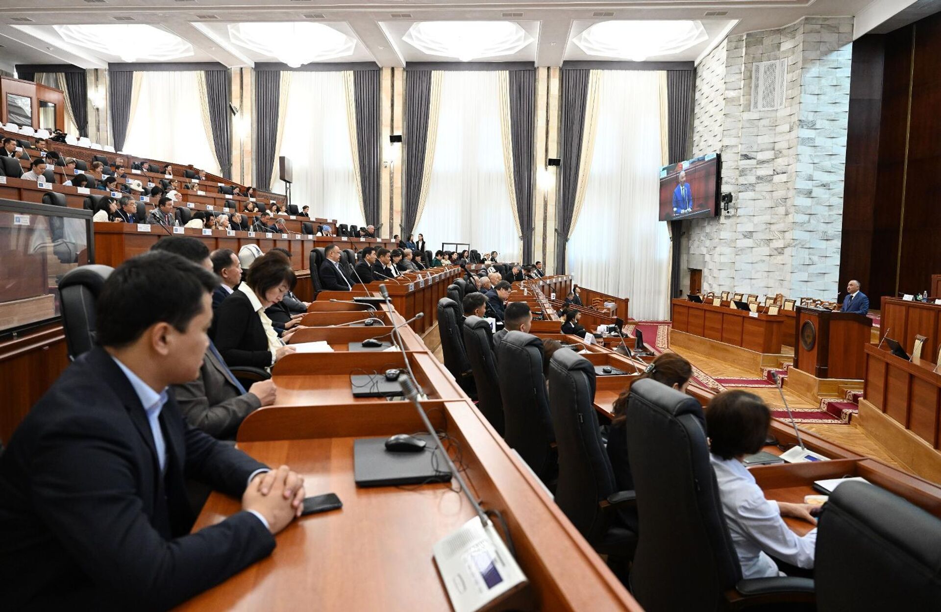 Спикер парламента Кыргызстана Нурланбек Шакиев - Sputnik Казахстан, 1920, 25.10.2024