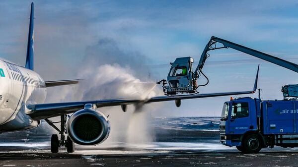 Самолет Air Astana - Sputnik Казахстан