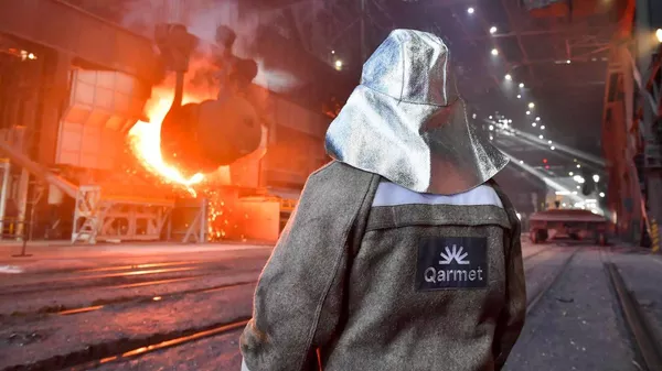 Металлургический комбинат Qarmet  - Sputnik Казахстан