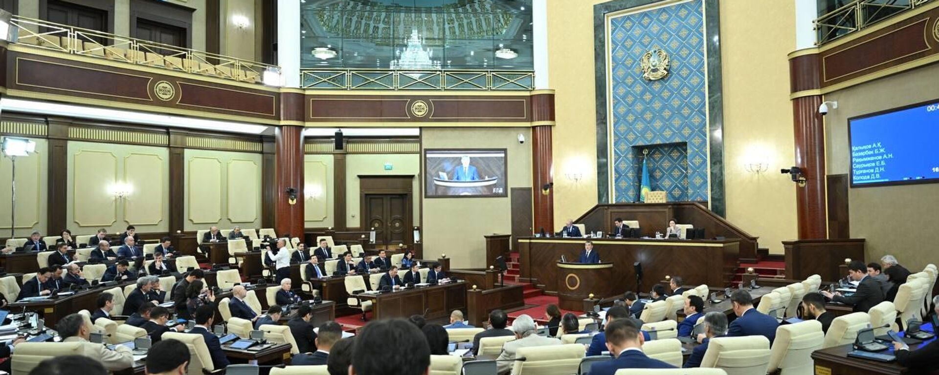 Заседание мажилиса парламента Казахстана - Sputnik Казахстан, 1920, 09.04.2025