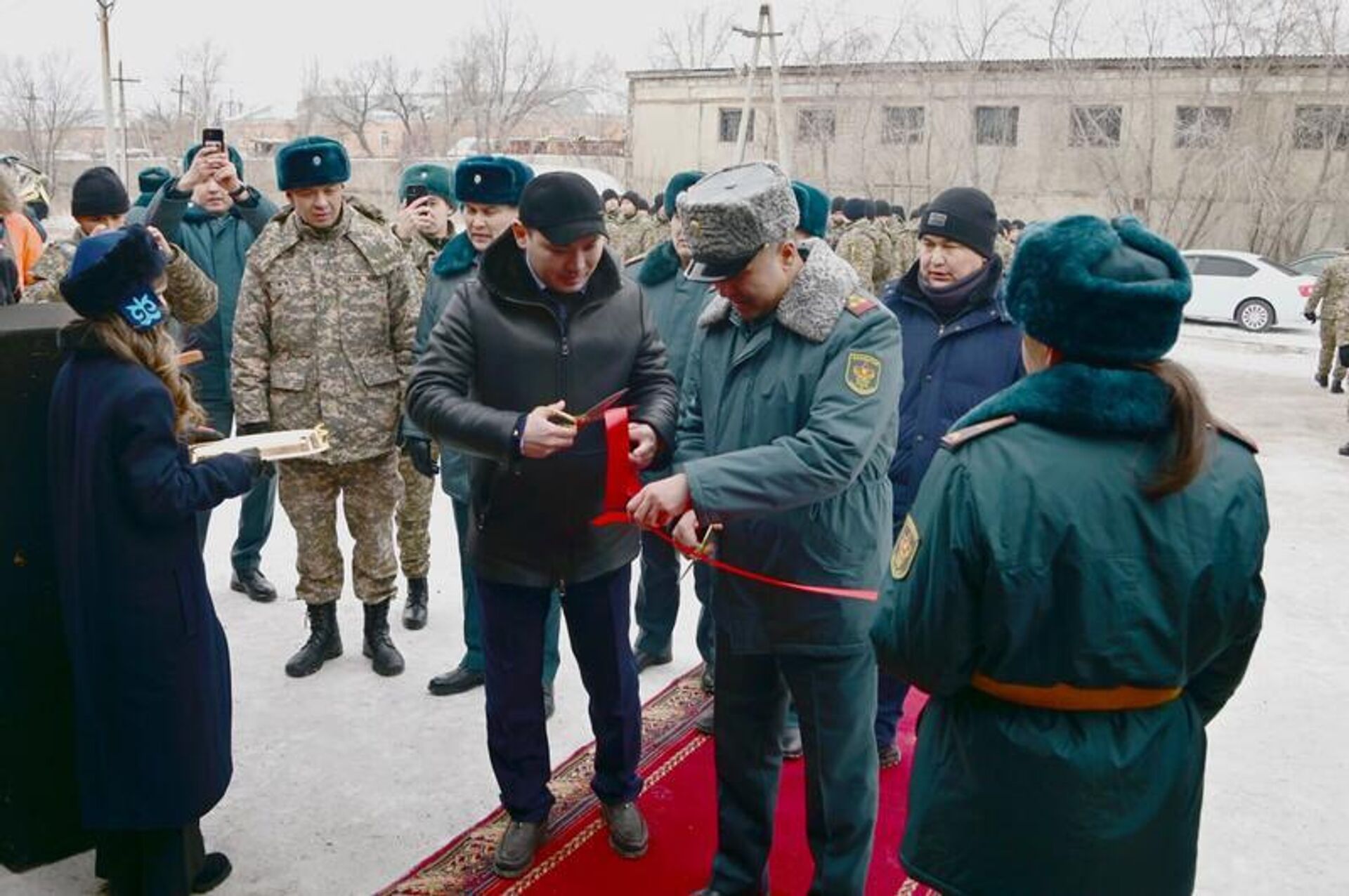 В Казахстане презентован специальный вагон сопровождения воинских грузов - Sputnik Казахстан, 1920, 14.12.2024