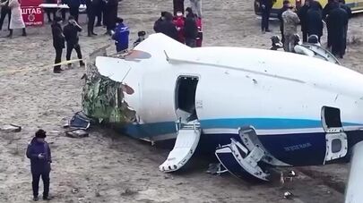 Крушение самолета в  Актау