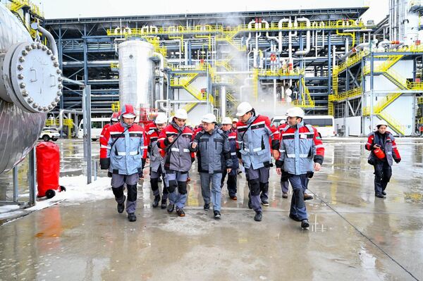 Газохимический комплекс ТОО Kazakhstan Petrochemical Industries Inc. КМГ Газохимический комплекс ТОО Kazakhstan Petrochemical Industries Inc. КМГ - Sputnik Казахстан